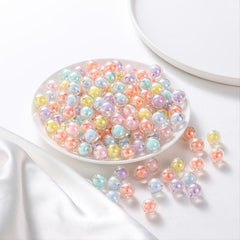 Colorful Acrylic Round Beads Set for Jewelry Making DIY