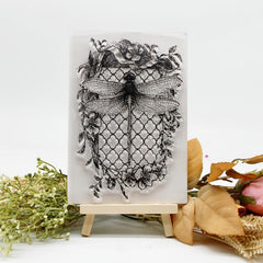 Dragonfly Silicone Clear Stamps - Creative Stamping Set