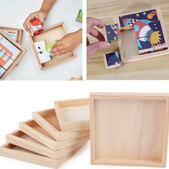 Small Unfinished Wooden Serving Tray for DIY Projects
