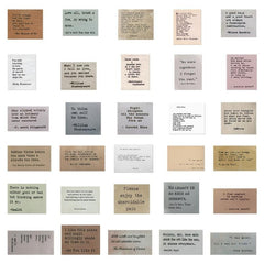 60 Celebrity Quote Stickers Waterproof Decals for Phone Laptop