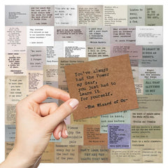 60 Celebrity Quote Stickers Waterproof Decals for Phone Laptop
