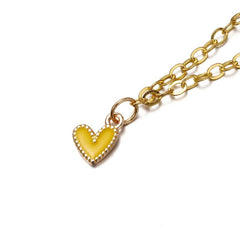 10 Pcs Metal Charms Heart Pendant for DIY Jewelry Making