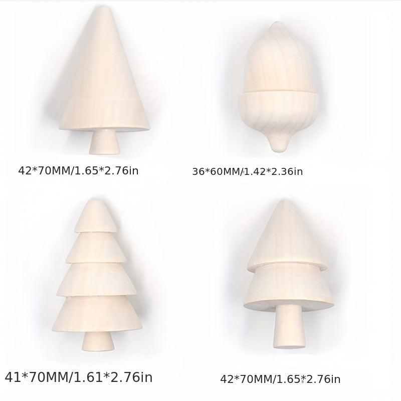 1pc Bionic DIY Wood Painting Home Decoration