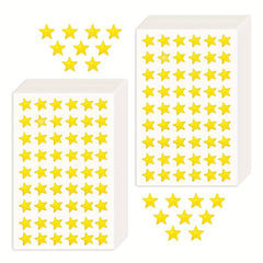 540pcs Golden Stars Stickers for Reward Foil Teacher Supplies