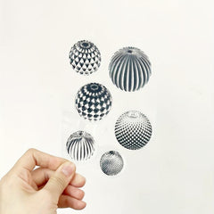 1pc Background Stamp Painting Tool DIY Scrapbook Decoration Silicone
