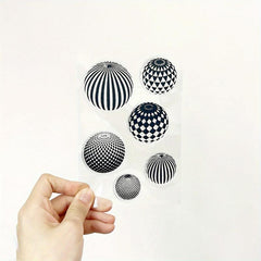 1pc Background Stamp Painting Tool DIY Scrapbook Decoration Silicone