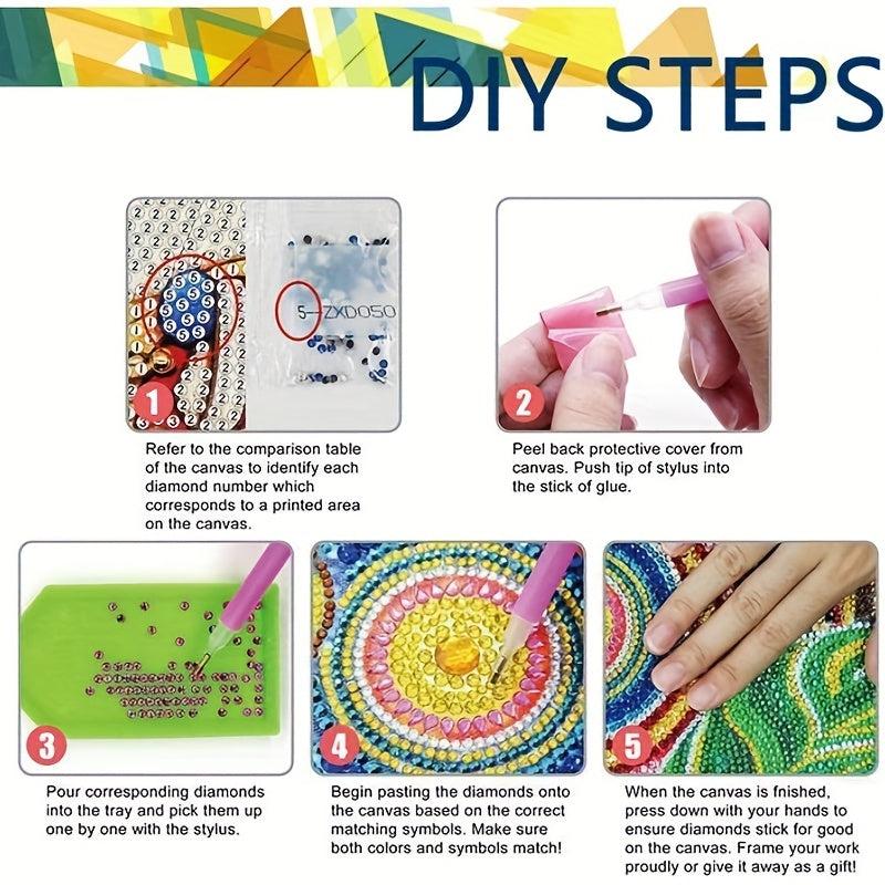 5D Diamond Painting DIY Teddy Bear 7pcs Set