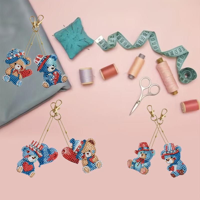 5D Diamond Painting DIY Teddy Bear 7pcs Set