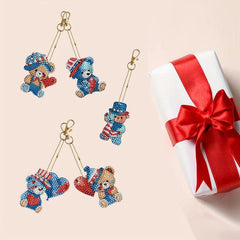 5D Diamond Painting DIY Teddy Bear 7pcs Set