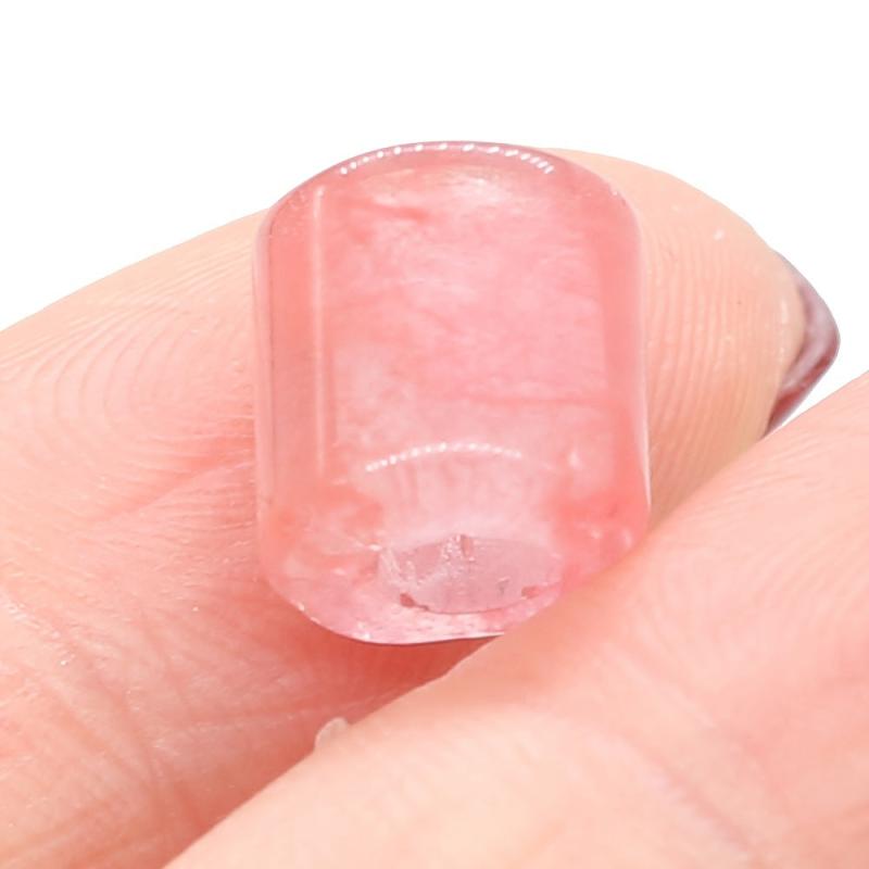 Natural Stone Cylindrical Beads 9mm, Hole 4mm