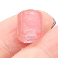 Natural Stone Cylindrical Beads 9mm, Hole 4mm