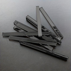 30pcs Golden Glass Mosaic Mirror Strip for DIY Artwork