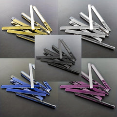 30pcs Golden Glass Mosaic Mirror Strip for DIY Artwork