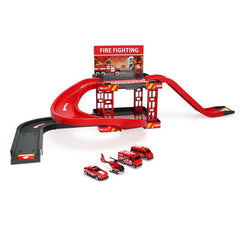 Educational DIY Engineering Parking Lot Track Car Toys