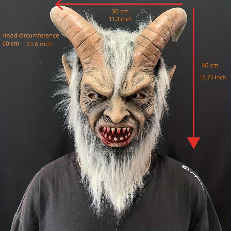 Funny Scary Mask for Halloween Costume or Cosplay