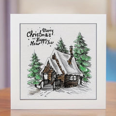 Christmas Transparent Silicone Stamps - Festive Crafting Decor