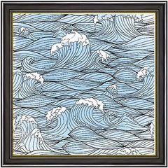 Ocean Waves Clear Stamps for Card Making Decoration DIY Scrapbooking
