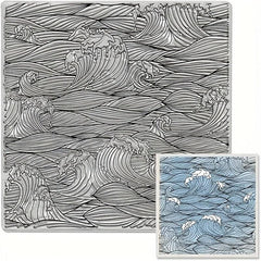 Ocean Waves Clear Stamps for Card Making Decoration DIY Scrapbooking