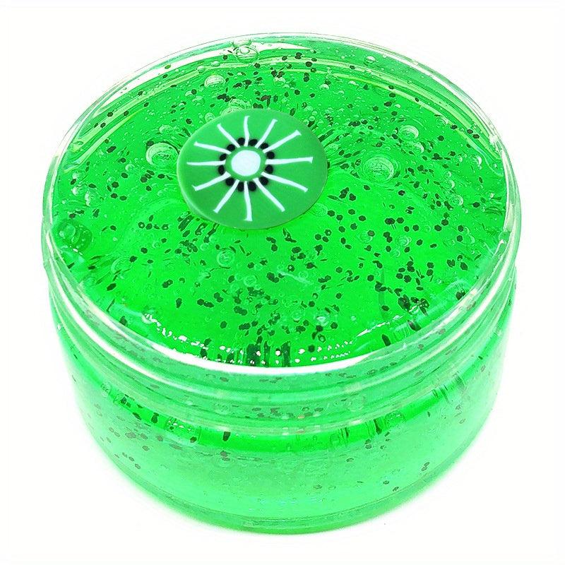 100ml Clear Crystal Slime Kit Soft Putty Jelly Clay Non Sticky Slime