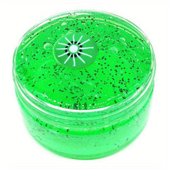 100ml Clear Crystal Slime Kit Soft Putty Jelly Clay Non Sticky Slime