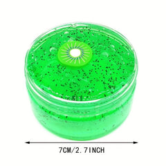 100ml Clear Crystal Slime Kit Soft Putty Jelly Clay Non Sticky Slime
