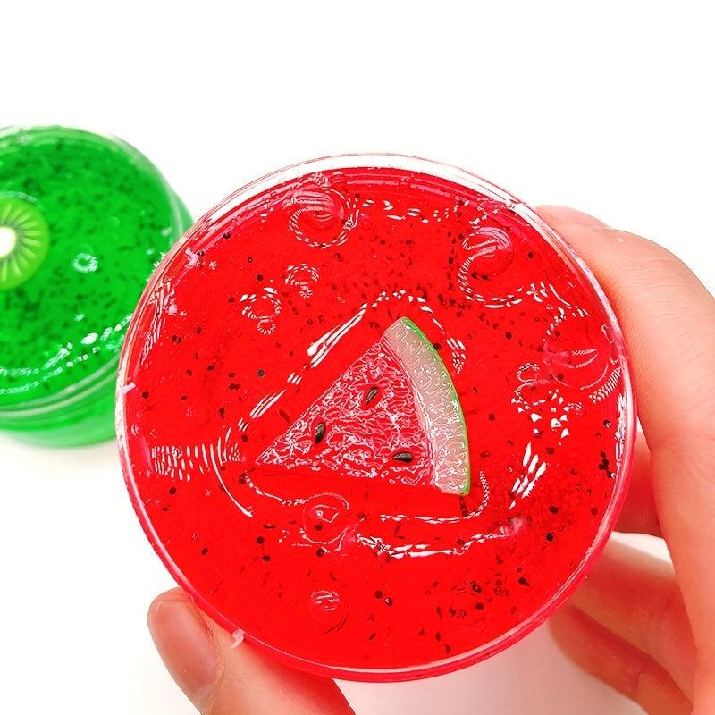 100ml Clear Crystal Slime Kit Soft Putty Jelly Clay Non Sticky Slime