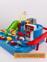 Race Track Adventure Toy City Rescue Playsets with Mini Cars