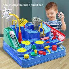 Race Track Adventure Toy City Rescue Playsets with Mini Cars