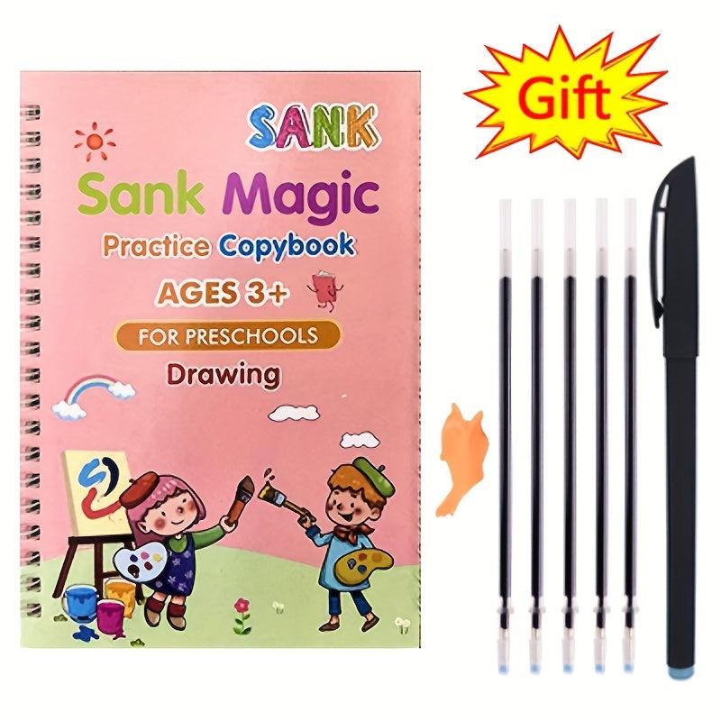 Magic Practice Children's Book Reusable Writing Sticker