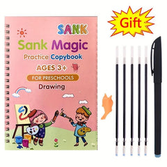 Magic Practice Children's Book Reusable Writing Sticker