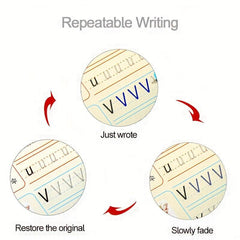 Magic Practice Children's Book Reusable Writing Sticker