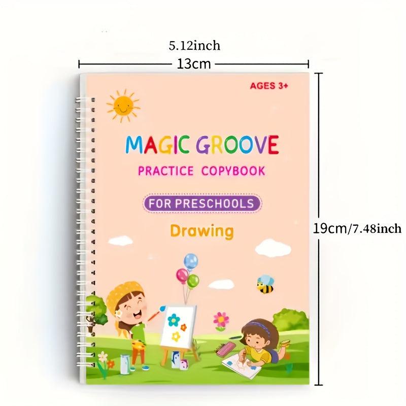 Magic Practice Children's Book Reusable Writing Sticker