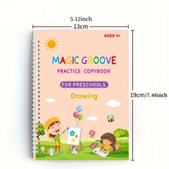 Magic Practice Children's Book Reusable Writing Sticker