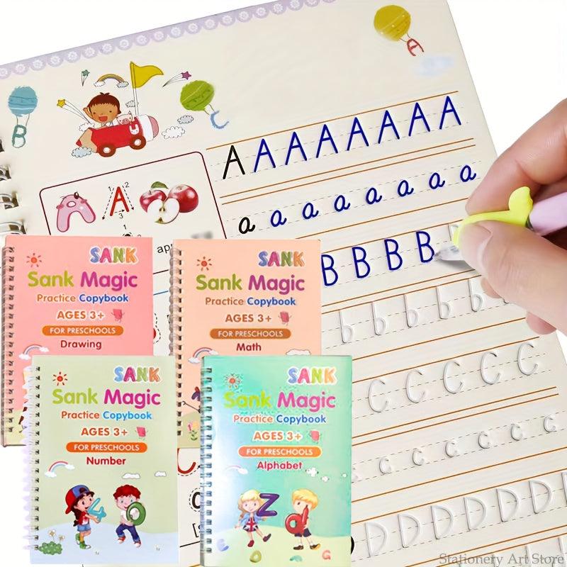 Magic Practice Children's Book Reusable Writing Sticker