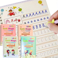Magic Practice Children's Book Reusable Writing Sticker