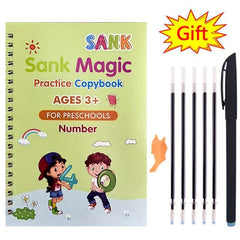 Magic Practice Children's Book Reusable Writing Sticker