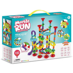 142Pcs Marble Run Track Toys Building Blocks Games Christmas Gift