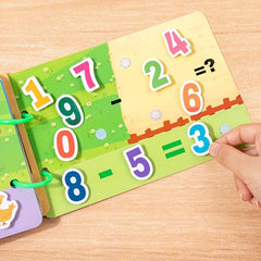 Kids Quiet Book Montessori Toy DIY Cognitive Matching Toy Preschoolers