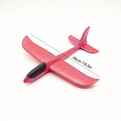 9in Airplane Toy Gift For Boys Kids Glider Planes Foam Flying Airplane Kit
