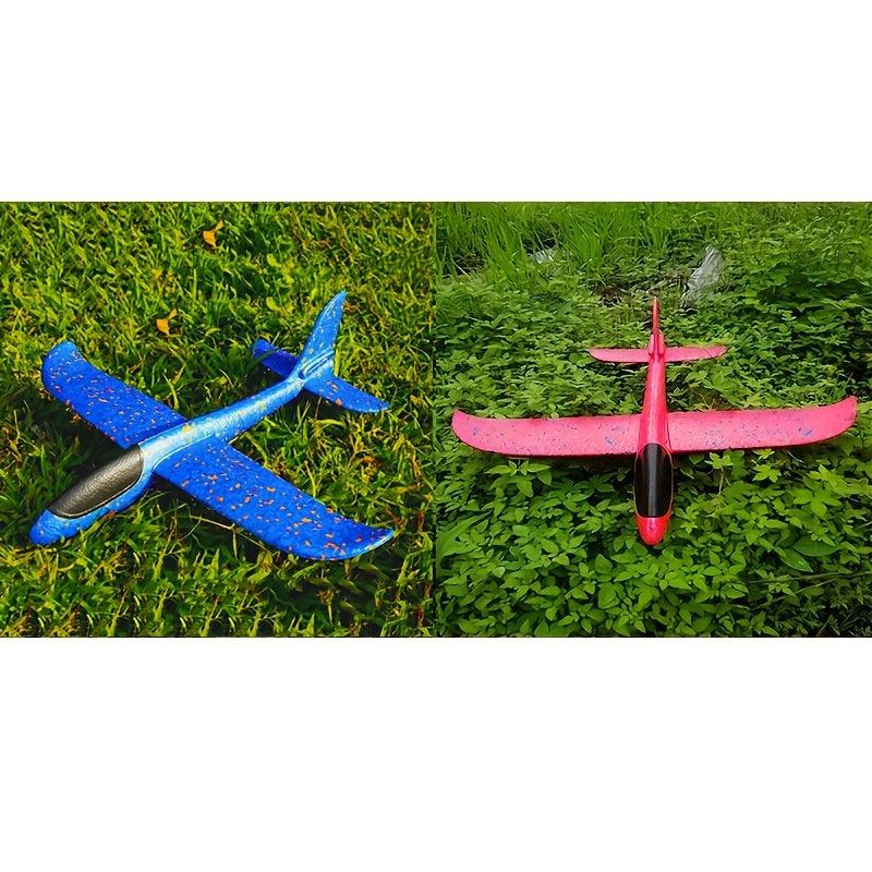 9in Airplane Toy Gift For Boys Kids Glider Planes Foam Flying Airplane Kit