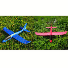 9in Airplane Toy Gift For Boys Kids Glider Planes Foam Flying Airplane Kit