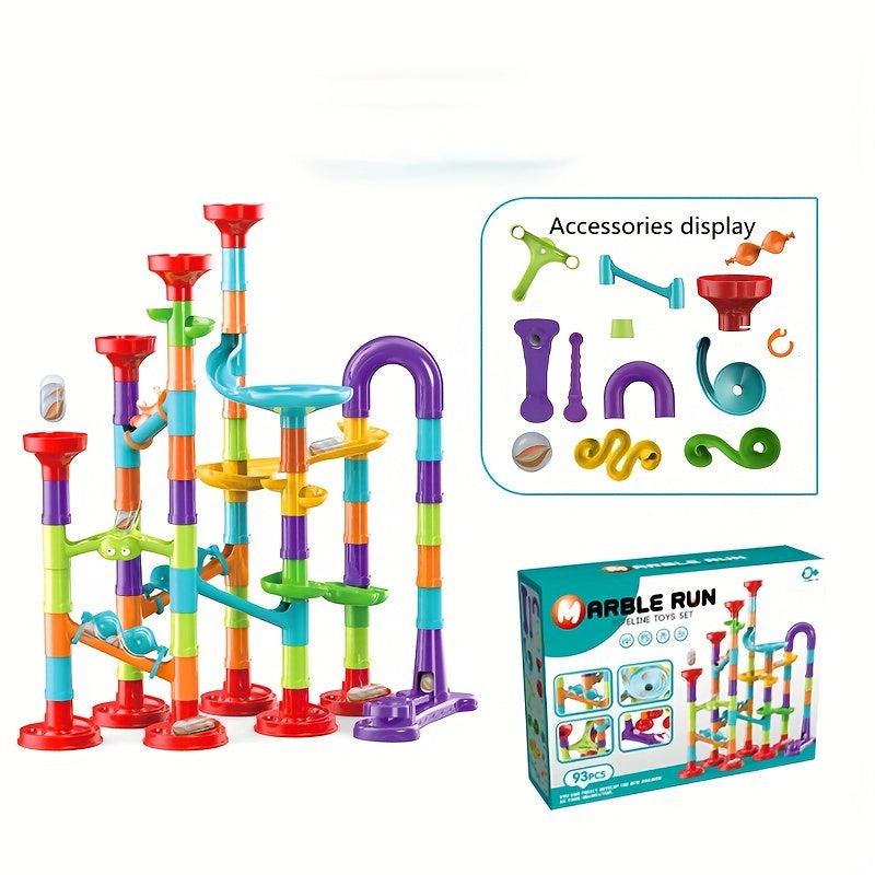 Rolling Ball Building Blocks Toy Splicing Pipeline Maze