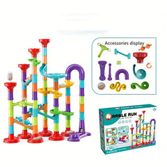 Rolling Ball Building Blocks Toy Splicing Pipeline Maze