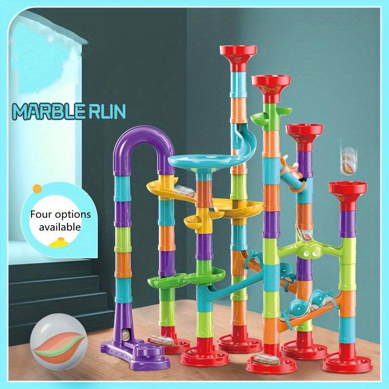 Rolling Ball Building Blocks Toy Splicing Pipeline Maze