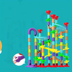 Rolling Ball Building Blocks Toy Splicing Pipeline Maze
