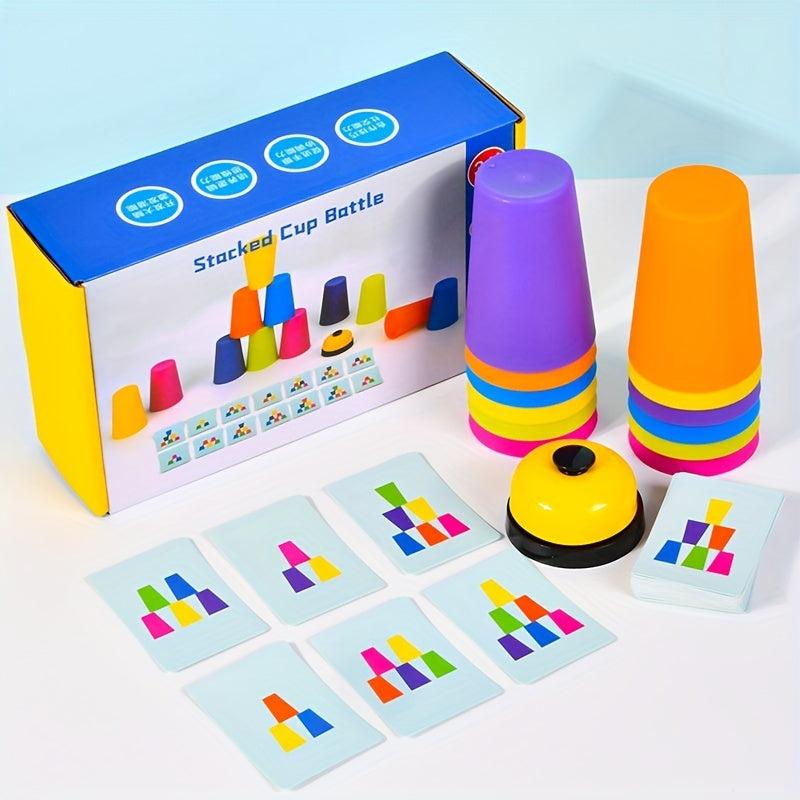 Stack Cup Puzzle Game for Cognitive Development