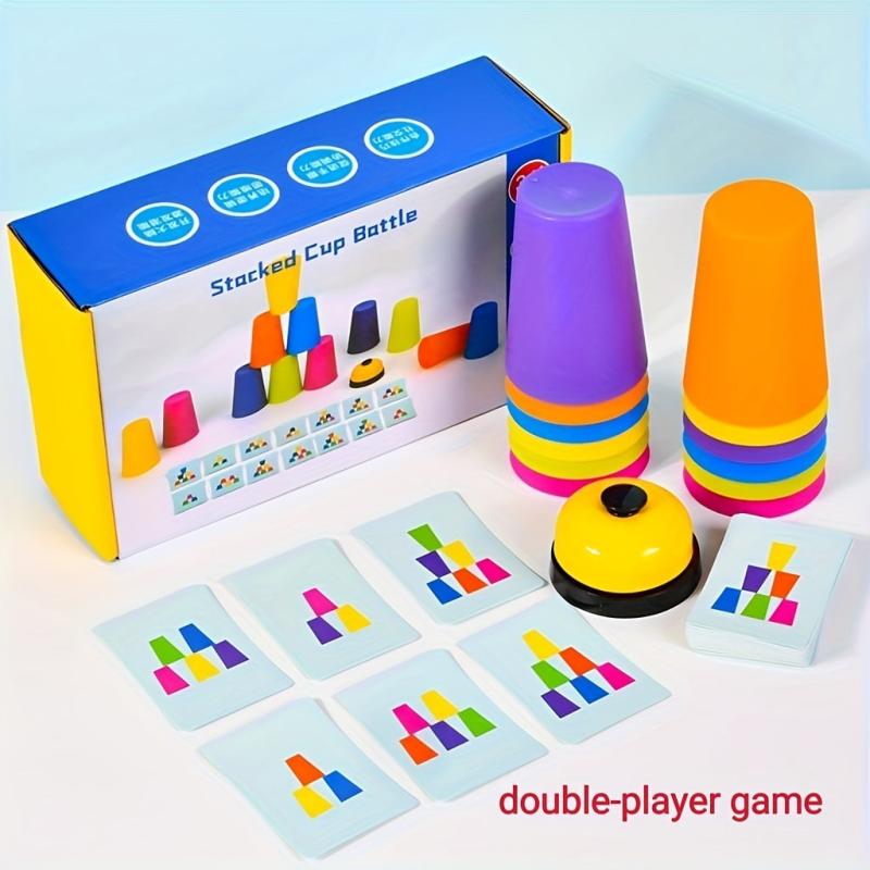 Stack Cup Puzzle Game for Cognitive Development
