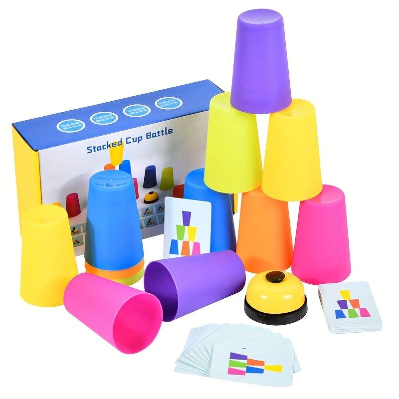 Stack Cup Puzzle Game for Cognitive Development