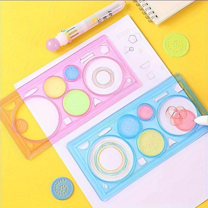 Creative Spirograph Ruler for Art Students and Children