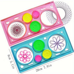 Creative Spirograph Ruler for Art Students and Children